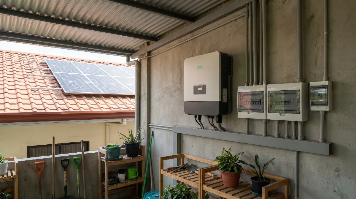Solar inverter and electrical equipment for a Philippine home solar system